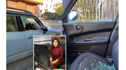 Furto con spaccata in pieno giorno nell'auto del giudice in sosta nel parcheggio riservato