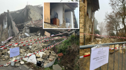 Il gpl, l'esplosione, il materasso scivolato via, i televisori rimasti in piedi: cos&igrave; il crollo della casa con tre sopravvissuti