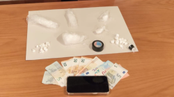 Perugia, 18enne arrestato con 94 grammi di cocaina: disposto il carcere