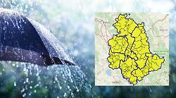 Allerta meteo gialla in Umbria: previsti temporali sparsi in tutta la regione. Annullata anche la luminaria di San Costanzo 