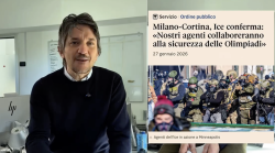 Tommaso Labate torna stasera in tv con Realpolitik su Rete 4: al centro della punta la notizia relativa all'ICE alle Olimpiadi Milano Cortina