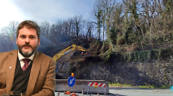 Frana sulla Flaminia, l'assessore Thomas De Luca: "Serve una nuova legge per un'Umbria pi&ugrave; sicura"