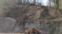 La Flaminia riapre al traffico dopo la frana