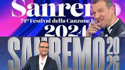 Sanremo Amadeus e Conti: scopri cosa si nasconde dietro il logo del Festival