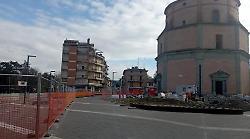 Restyling di piazza Mazzini a Umbertide: ultima fase per il cantiere