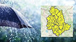 Allerta meteo gialla in Umbria: attesi rovesci e temporali sparsi in tutta la regione. Le previsioni per il weekend