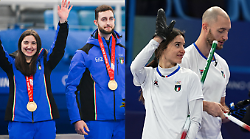 Amos Mosaner e&nbsp;Stefania Constantini, la storia del primo oro olimpico azzurro nel curling