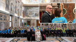 Papa Leone XIV e l'esortazione alle Misericordie. Un incontro speciale. C'erano anche le famiglie dei volontari morti nell'incidente in A1