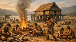 Eccezionale scoperta a Colfiorito, i lavori del metanodotto riportano alla luce villaggio di 3 mila anni fa