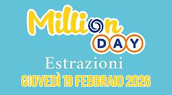 Million Day e Million Day Extra, le estrazioni di oggi gioved&igrave; 19 febbraio: i numeri vincenti