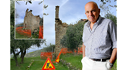 Giovanni Raspini: "Nella chiesa medievale che crolla vogliamo creare un spazio espositivo per l'arte, ma attendiamo l'ok del Comune"