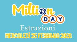 Million Day e Million Day Extra, le estrazioni di oggi mercoled&igrave; 25 febbraio: i numeri vincenti