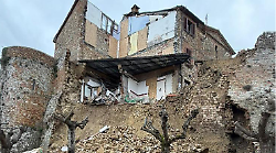 Furti e mura crollate sotto esame: sopralluogo nel centro storico di Fabro 