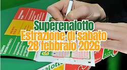Lotto e Superenalotto, l'estrazione di oggi sabato 28 febbraio: i numeri vincenti