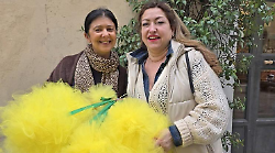 La citt&agrave; si veste di giallo per un fine settimana molto speciale: un diffuso omaggio alle donne che parte da un&rsquo;idea dei commercianti