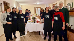 Ex compagni di scuola si sfidano in una gara di cucina