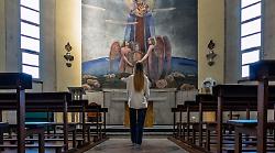 Nuova giovinezza per gli affreschi di Gerardo Dottori: al via il restauro delle opere nella Cappella dell'ex Policlinico di Monteluce