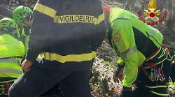 Operatore forestale rimane ferito in una in zona impervia:  il recupero in elisoccorso 