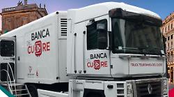 Terni, il Jumbo Truck di Banca del Cuore fa tappa in piazza della Repubblica: screening cardiologico completo e gratuito