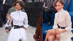 Zendaya sfoggia la fede nuziale alla settimana della moda di Parigi: i primi scatti dopo il matrimonio segreto con Tom Holland 