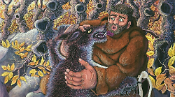 Francesco e il lupo: col Corriere in regalo il poster del dipinto di Gino Covili