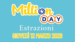 Million Day e Million Day Extra, le estrazioni di oggi gioved&igrave; 12 marzo: i numeri vincenti