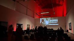 Alberto Burri, 111 anni tra immagini Rai e voci delle istituzioni agli Ex Seccatoi del Tabacco