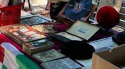 Todi, prende il via Artigianando ai Giardini pubblici: banchi tra i quali curiosare e fare qualche buon affare 