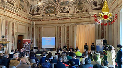 Citt&agrave; della Pieve, l'omaggio della comunit&agrave; ai vigili del fuoco. Il sindaco Risini: "Una splendida giornata e una grande partecipazione"