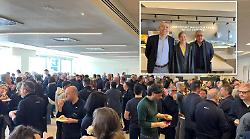 "Unoaerre siete voi, il cuore dell'azienda". Il grazie della propriet&agrave; ai lavoratori per la festa dei 100 anni di storia