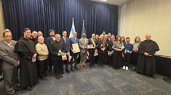 La delegazione di Cascia accolta nel Comune di Chicago: firmato il patto di gemellaggio. Tanti progetti in cantiere