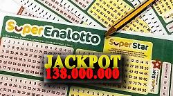 Lotto, Superenalotto e 10eLotto: estrazioni di oggi sabato 21 marzo. Jackpot da capogiro: 138 milioni
