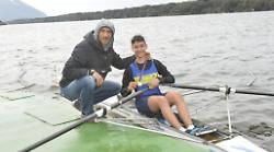 Padre e figlio in gara, tutti e due sul gradino pi&ugrave; alto del podio