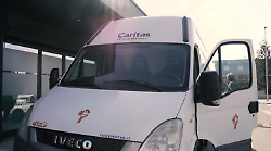 Ritrovato in meno di 24 ore il furgone rubato alla Caritas