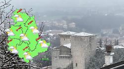 Meteo, ancora freddo e nevicate sulla fascia appenninica: le previsioni della Protezione Civile per il weekend