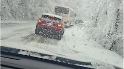 Neve e vento in Umbria: scatta l'allerta gialla. Ecco la situazione nelle strade della regione