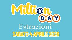 Million Day e Million Day Extra, le estrazioni di oggi sabato 4 aprile: i numeri vincenti
