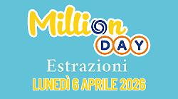 Million Day e Million Day Extra, le estrazioni di oggi luned&igrave; 6 aprile: i numeri vincenti