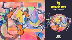 Umbria Jazz celebra Dario Fo: manifesto firmato e concerto di Enrico Intra per il centenario del drammaturgo premio Nobel