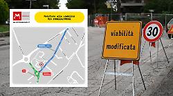 Nuova fase di lavori per il Metrobus: come cambia il traffico (fino al 31 maggio) in via Strozzacapponi