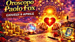 Oroscopo Paolo Fox per gioved&igrave; 9 aprile: energia in crescita, &egrave; il momento giusto con opportunit&agrave; concrete