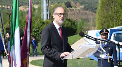 Il questore di Perugia Sallustio al 174esimo anniversario della polizia di Stato: "Sono raddoppiati i casi di stalking"