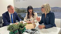 Terni, incontro a Vinitaly tra il ministro Urso e la presidente Proietti: focus su Ast e nodo energia