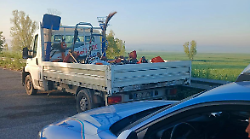 Rubano merce da 20 mila euro e scappano con un furgone aziendale: ladri in fuga