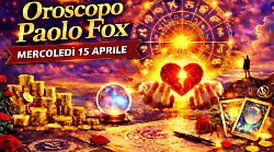 Oroscopo Paolo Fox per mercoled&igrave; 15 aprile: chiarimenti e recuperi per i segni, dopo le tensioni arriva la calma