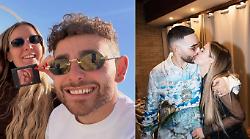 Chi &egrave; Ada, la moglie di Rocco Hunt: l&rsquo;amore nato da ragazzi, il figlio Giovanni e la dolce attesa 