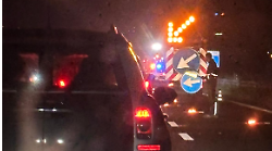 Terni, tir in fiamme lungo il raccordo. Traffico bloccato con lunghe file e disagi fino a tarda sera