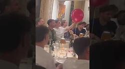 Passaggio in B: l'Arezzo a tavola rende omaggio a Pupo. Convivio per festeggiare la promozione