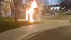 Centralina Arpa in fiamme: intervento dei vigili del fuoco a Ponte San Giovanni