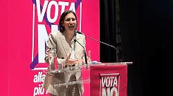 Schlein al teatro Pavone di Perugia: &ldquo;Il governo vuole controllare i magistrati&rdquo;